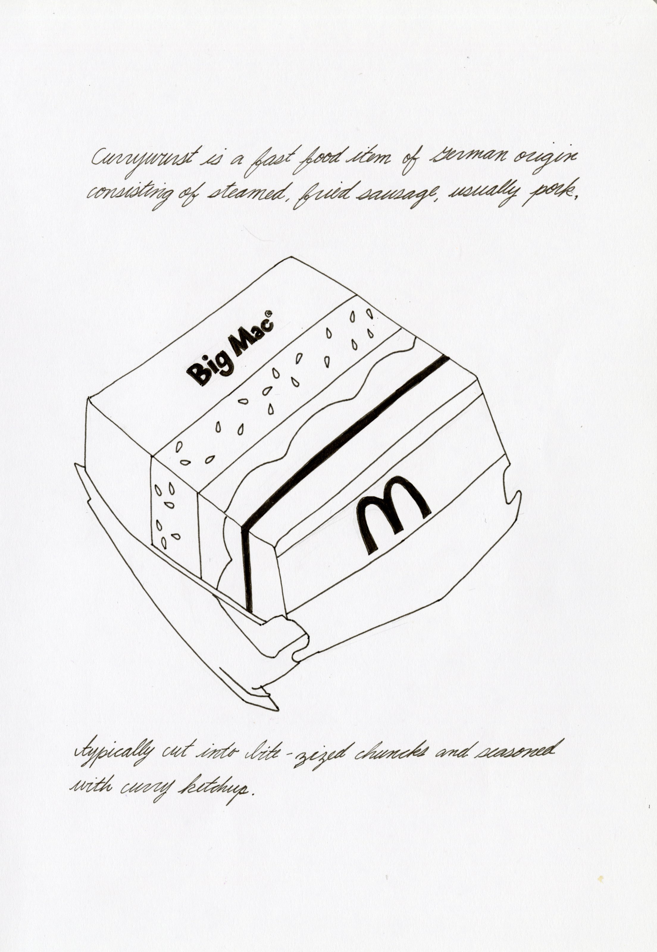 Big Mac Box Illustration