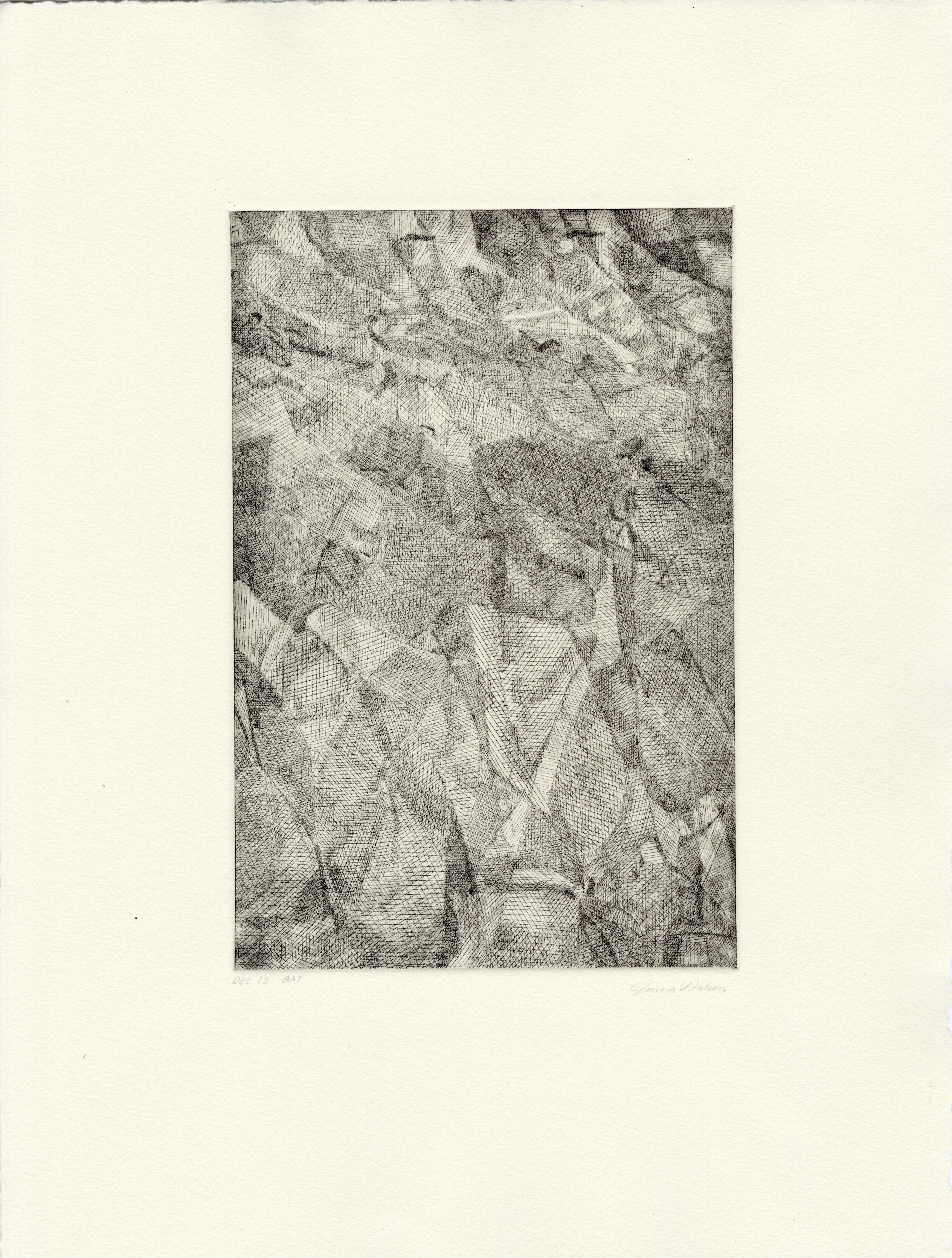 ABSTRACT 1
          
          Intaglio Print
          11 in. x 15 in.